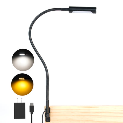 Wall Mounted Reading Light, Bedside Book Light Minimalist Black