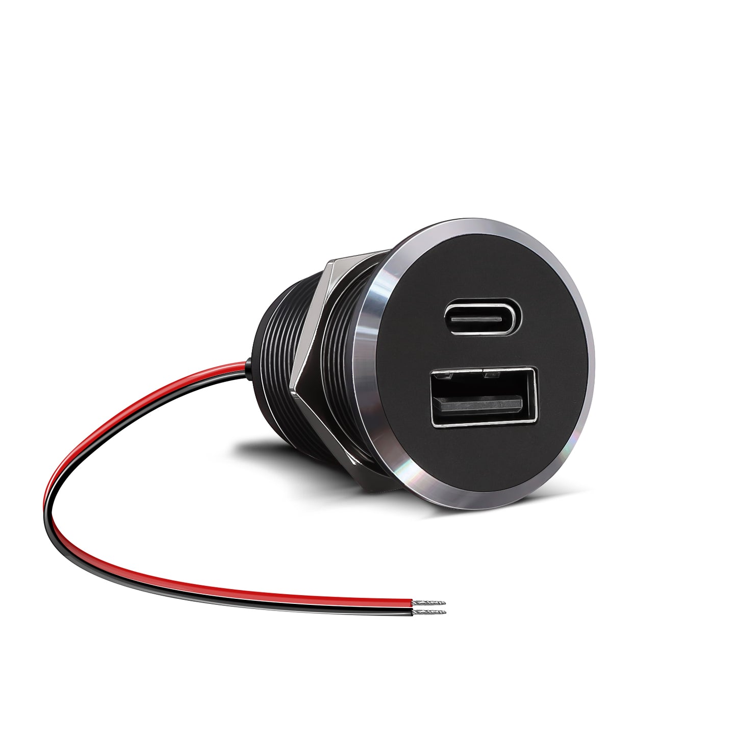 All-aluminum QC 3.0 12V USB Charger