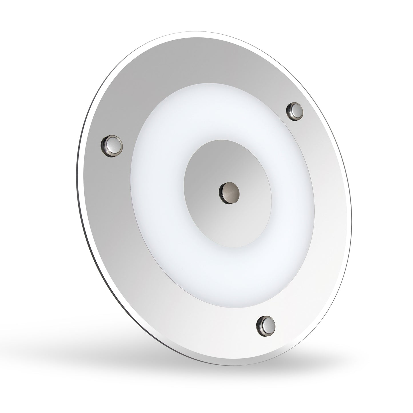 Obeaming 7.3" Interior LED RV Ceiling Dome Light  w/ Acrylic Panel