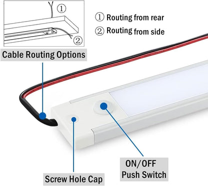 Obeaming RV LED Interior Light Bar 12" Length