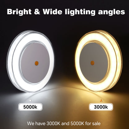 Obeaming 3" Low Profile Disk Light w/ Switch