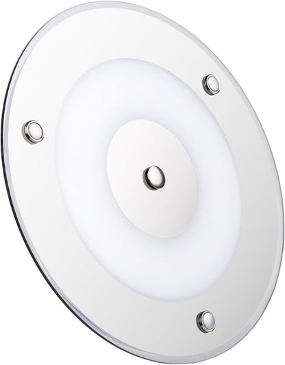 Obeaming 7.3" Interior LED RV Ceiling Dome Light  w/ Acrylic Panel