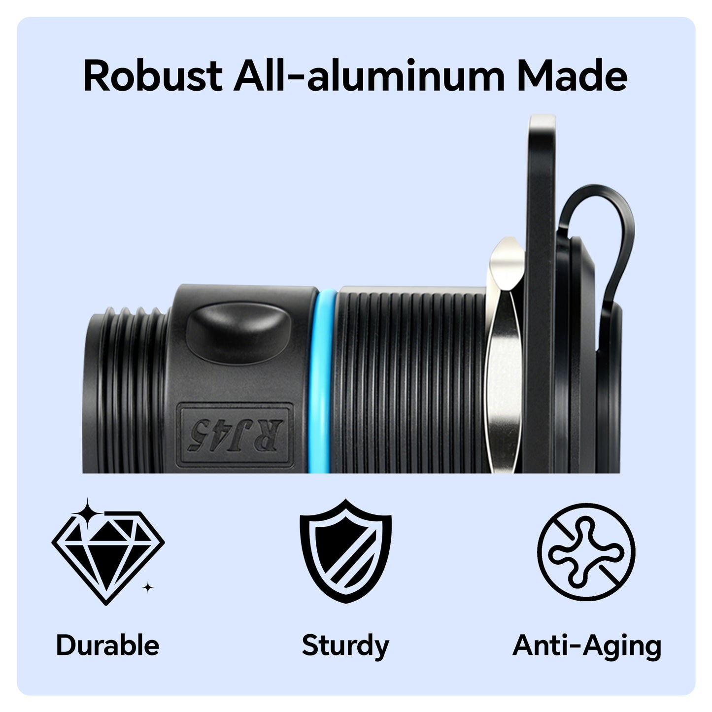 Aluminum Pass Through Wall Socket for Starlink Gen3, RJ45 CAT6 Ethernet Female to Female IP68 Waterproof Bulkhead Panel Socket, Ideal for RV Camper Boat Trailer Off-Grid
