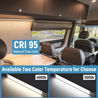 Obeaming RV LED Interior Light Bar 20" Length