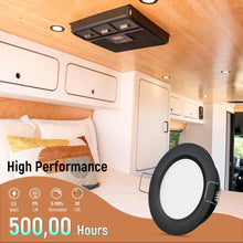 12V LED Puck Light RV Recessed Ceiling Light 2.75” Down Light for Camper Van Truck Boat Interior Ceiling Kitchen Cabinet Lighting CRI 93 8 Pack