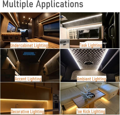 Obeaming 12V LED RV Interior Strip Light