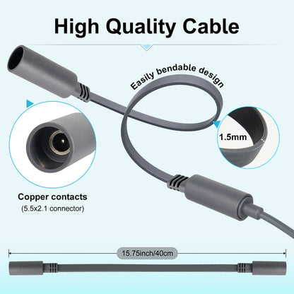 for Starlink DC Power Cord Extender, DC Female to Female Coupler
